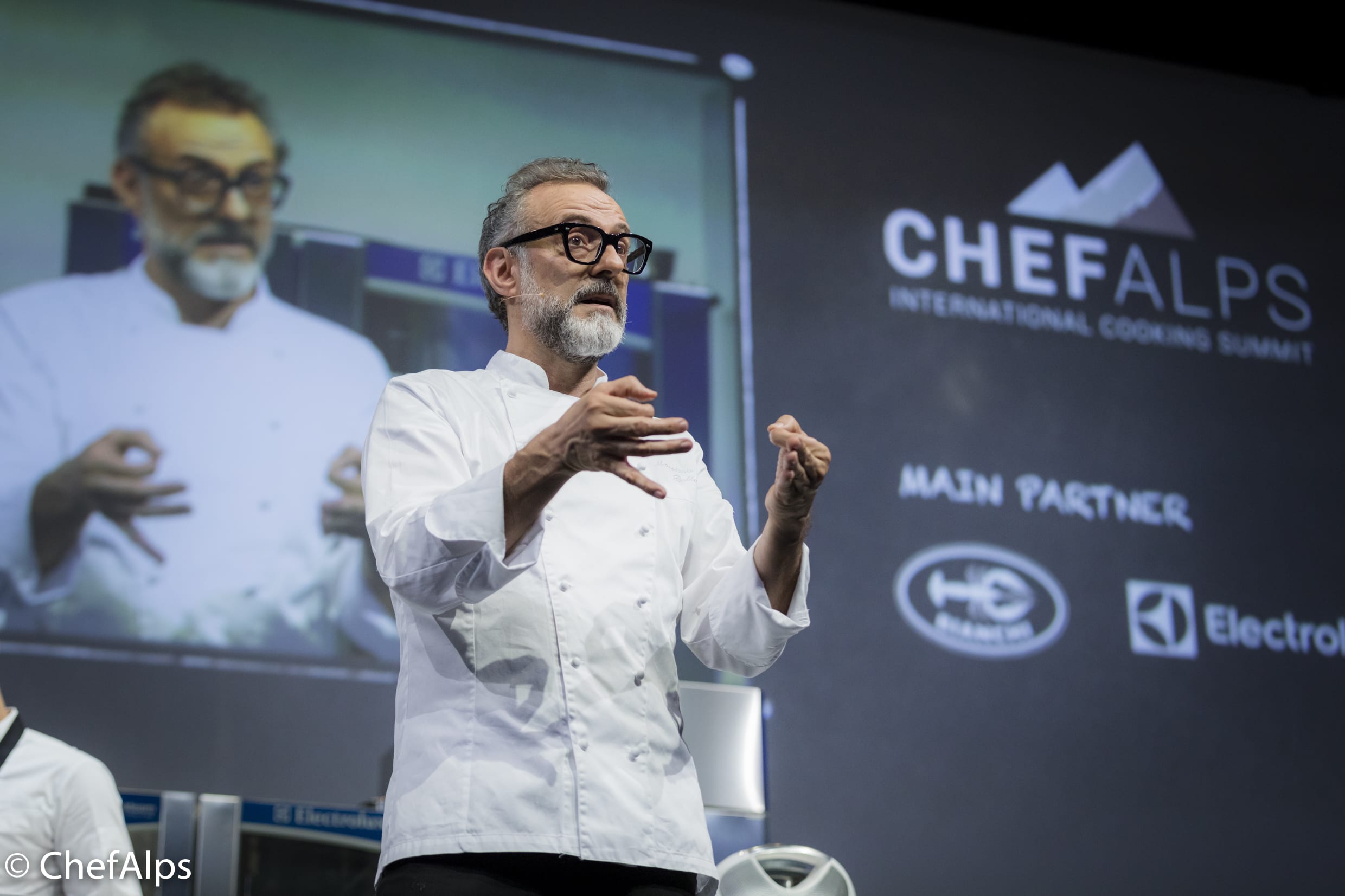 ChefAlps 2018 Massimo Bottura 4932 0272 No1 Worlds 50 Best Restaurants 2018 meets ROCHINI