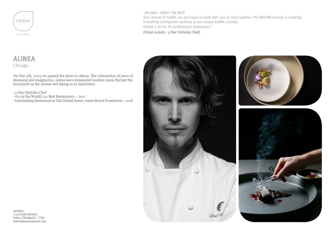 Grant Grant Achatz   3 Star Michelin Chef